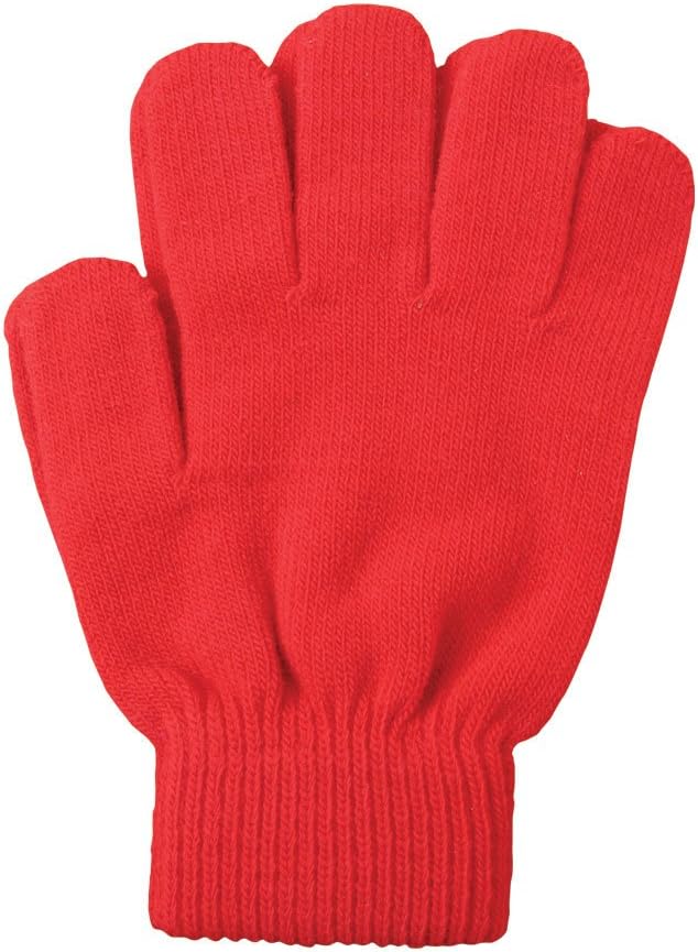 A&R Sports Knit Gloves, White, One Size: Sports & Outdoors
