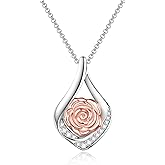 Cremation Jewelry 925 Sterling Silver Teardrop Urn Necklace for Ashes Heart Shape Memorial Keepsake Pendant for Human Ashes for Women Gift