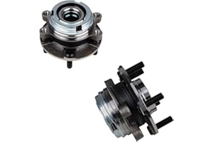 KUSATEC 513294 2PCS Front Wheel Bearing and Hub Assembly Compatible with for Nissan Altima 2007 2008 2009 2010 2011 2012, 5 Lug w/ABS