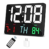 Amgico Digital Alarm Clock with