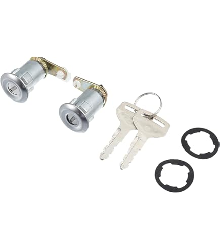 Ignition Switch Door Trunk Lock Cylinder 1 Set For Toyota Corolla 1987-1992
