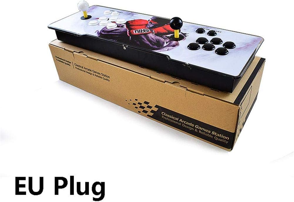 H-sunshy Pandora's Box 6S Arcade Game 1388 in 1 Video Game Arcade Double Players Console Double Joystick 720P Built-in Speaker for Video Games.