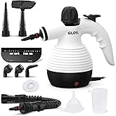 GLOIL Handheld Steam Cleaner, Steamer for Cleaning, Multipurpose Portable Steam Cleaners for Home Use with Safety Lock and 10