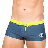 Taddlee Men's Swimwear Swimming Boxer Trunks Briefs Shorts Square Cut Swimsuits