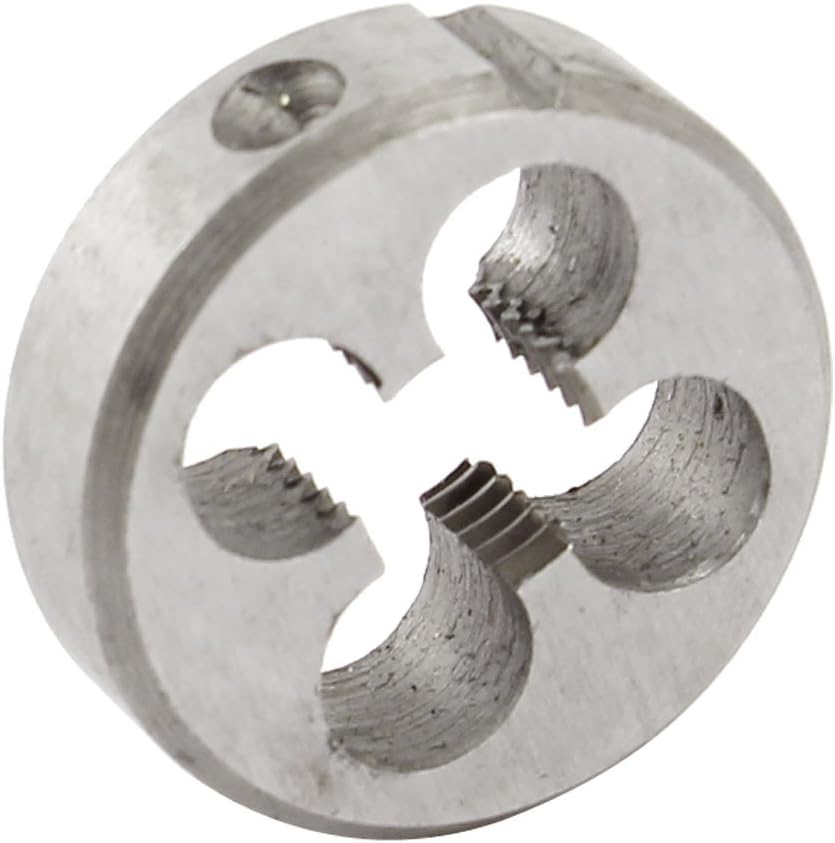 Aexit 8mm Thickness 1.25mm Thread Pitch Tapping M9 Round Threaded Die Gray (1e128ffbf9b59b1dd6c3cde1709e1c2e)