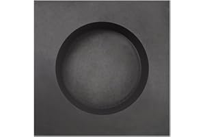 PMC SUPPLIES LLC 10 oz Troy Ounce Round Silver Graphite Ingot Coin Mold for Melting Casting Refining Scrap Metal Jewelry