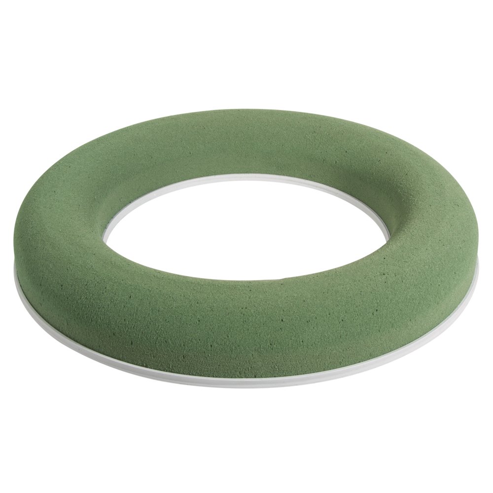 RAYHER HOBBY 30205000 Wet Foam Shape Ring, Green, foam, Green, 20.297 x 20.297 x 3.5996 cm