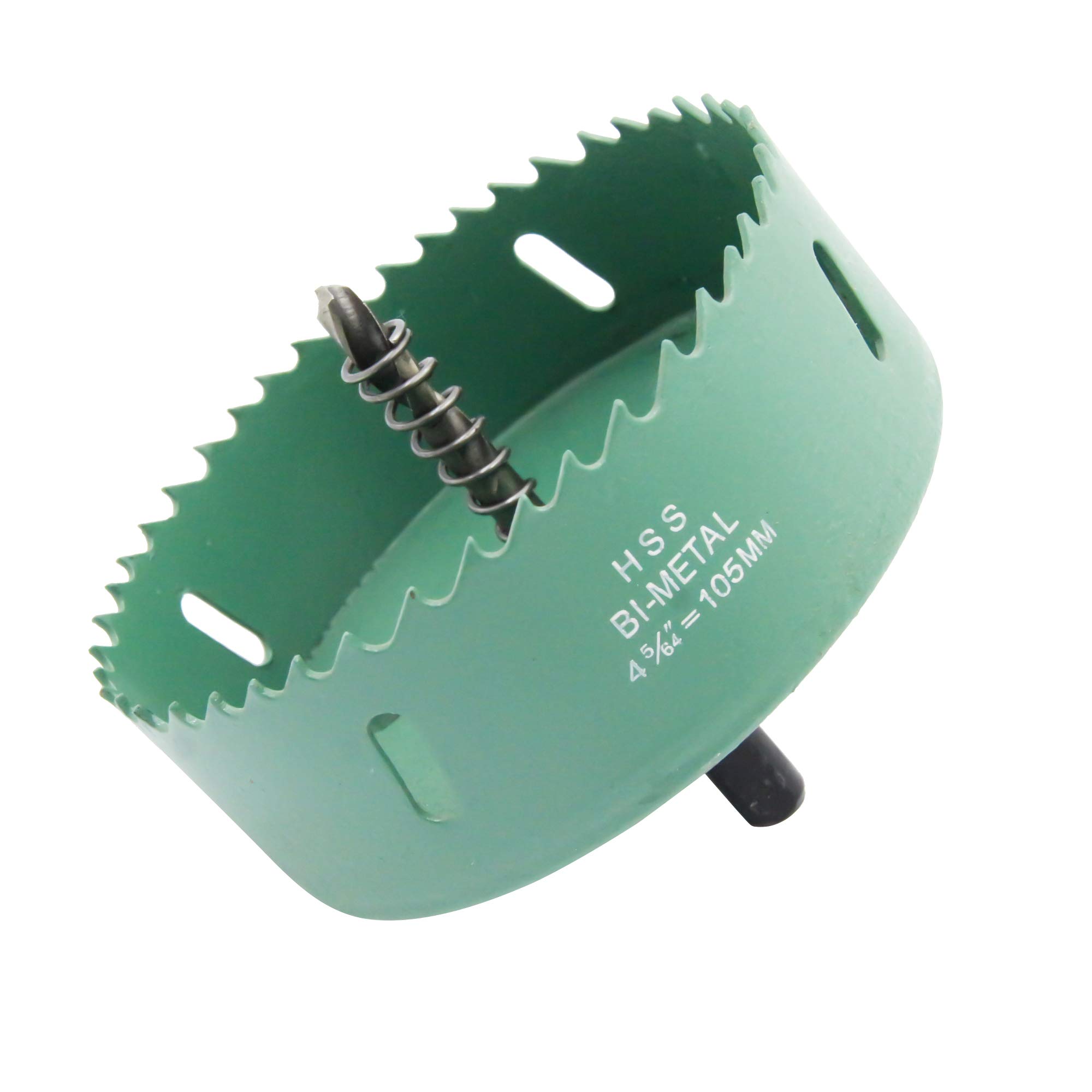60mm Hole saw LAIWEI hole cutterhole cutter,3.15 Inch HSS Annular Hole Saw Cutter Drill Bit,holes in wood,gypsum board,aluminum profiles, PVC and other materials(2-3/8") — image 1