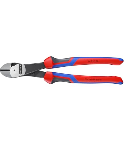 abcshop Knipex 7408250SBA 10-Inch High Leverage Diagonal Cutters - 1000