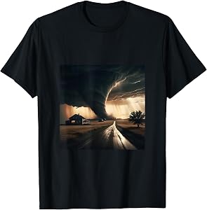 Storm Chaser Tornado Twister Weather Meteorologist Kids Men T-Shirt