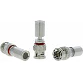 Ideal Electrical BNC Compression Connectors, 89-5047, RG-59, 35-Ct. | Compression-style BNC connectors give weatherproof RG-59 coax terminations. Jar of 35 for CCTV and video installs.