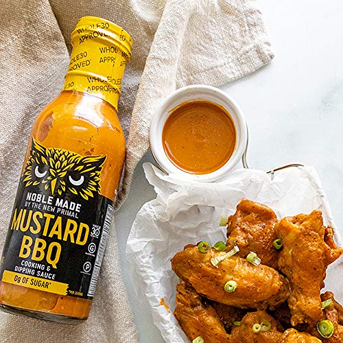 Noble Made by The New Primal Mustard BBQ Marinade and Dipping Sauce