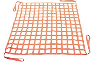 Cargo Netting | 39x39in Tear-Resistant Basket,3.9in Mesh Flat Lifting Net Load Capacity 661Lbs | for Management Sliding RV SU