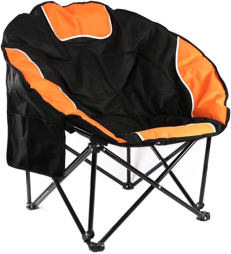 Amazon.com: Portable Outdoor Moon Chair with Cup Holder and Carry Bag