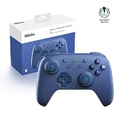 8Bitdo Ultimate 2C Bluetooth Controller for Switch 2, Switch, Switch Controller with 6-Axis Motion Control, Rumble Vibration, Refined D-Pad and Bumpers, Hall Effect Joysticks - Dark Blue