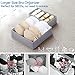Underwear Organizer Dresser Drawer Organizer - Foldable Closet Drawer Dividers Washable Sock Organizer Storage Bra Box Fabric Bin for Baby Clothes,Panties,Lingeries,Ties,Belts