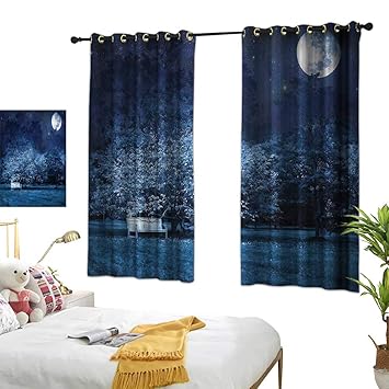 Amazon Com Warm Family Fantasy Fashionable Curtains Surreal Scene