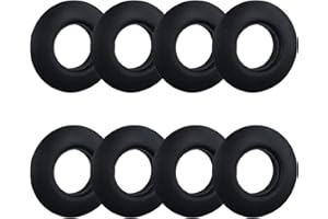 PEUTIER 8pcs Kayak Paddle Drip Rings, Rubber Kayak Guard Oar Drip Rings Water Boat Paddle Grip Connector Accessories for Kayak Canoe Rafting Paddles Shaft Sport