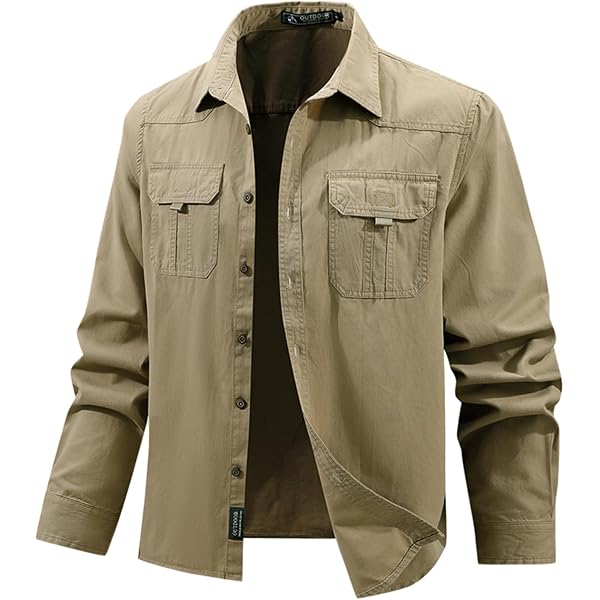 Amazon.com: Foxfire Men's Long Sleeve Outdoor Hiking Safari Shirt
