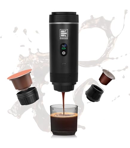 Handpresso Pump Grey 21063 Outdoor Portable Espresso Machine Heavy