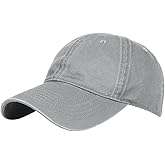 Glamorstar Classic Unisex Baseball Cap Adjustable Washed Dyed Cotton Ball Hat