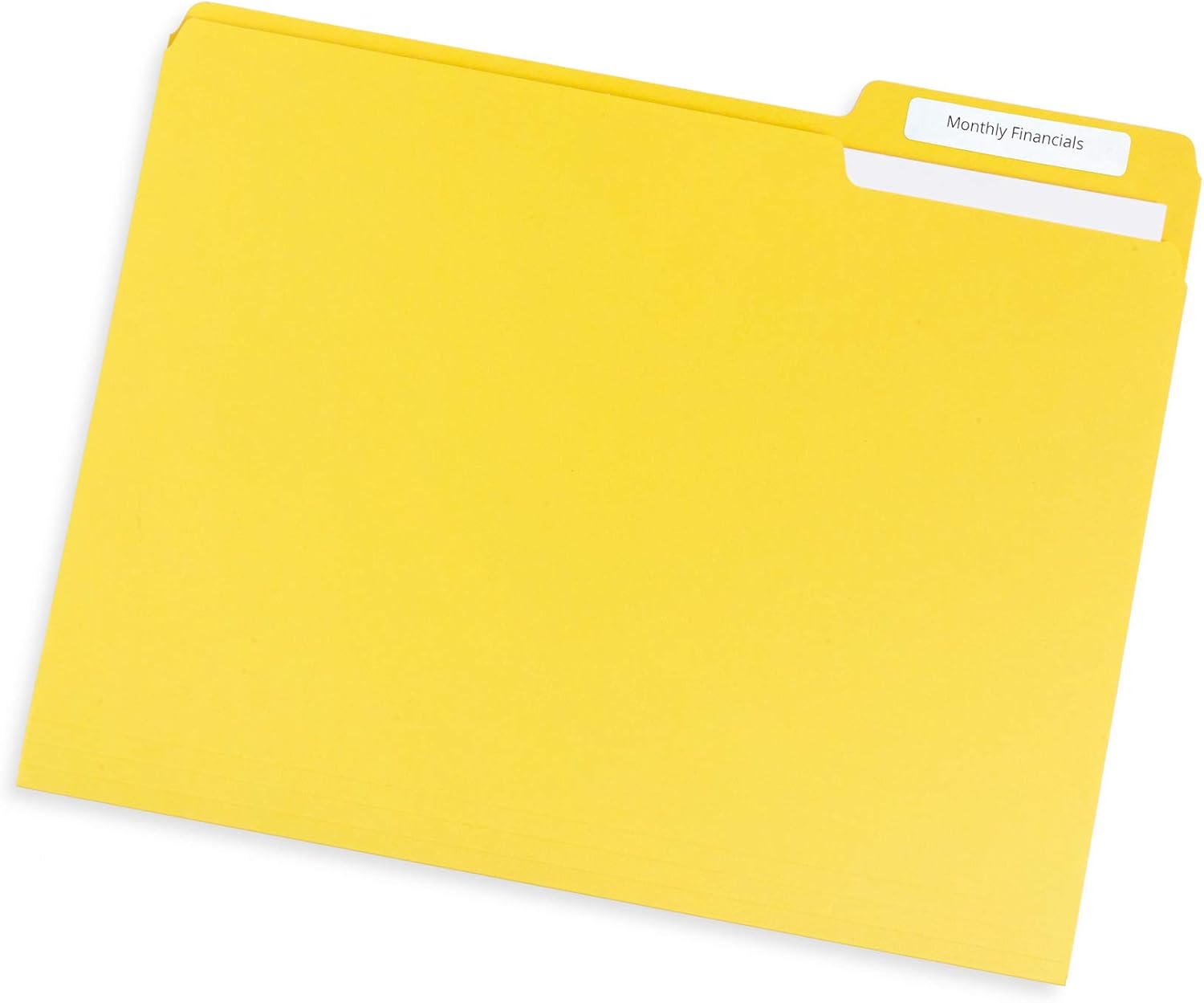 Blue Summit Supplies Warm Tones File Folders, 1/3 Cut Tab, Letter Size, Assorted Colors, Great for Organizing and Easy File Storage, 100 Per Box : Office Products