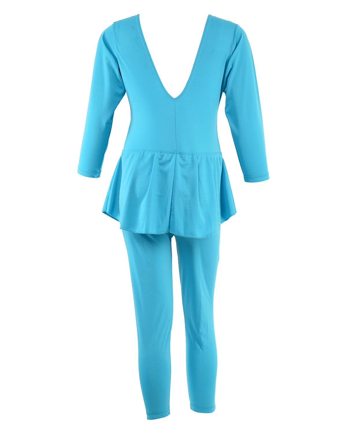 md women's 1pc swimwear with sleeves & legging