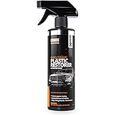 Cerakote Rapid Ceramic Plastic Restorer and Protectant - 50 Wash Rating - Protects New Trim - Restores Faded Plastic - Non-Greasy Finish - Ceramic Spray Coating for Cars and Trucks