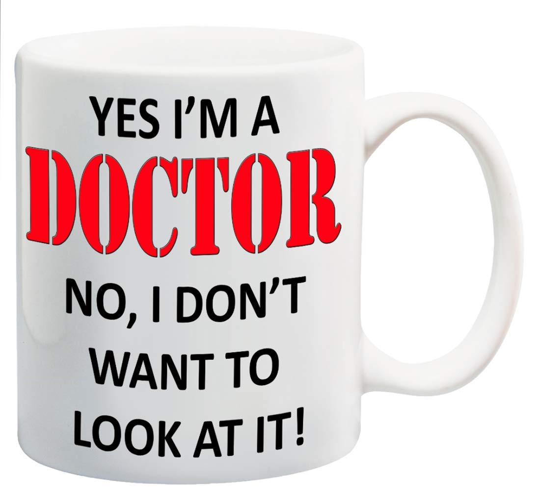 Partybitz Comedy Yes I'm A Doctor 11oz Ceramic Mug