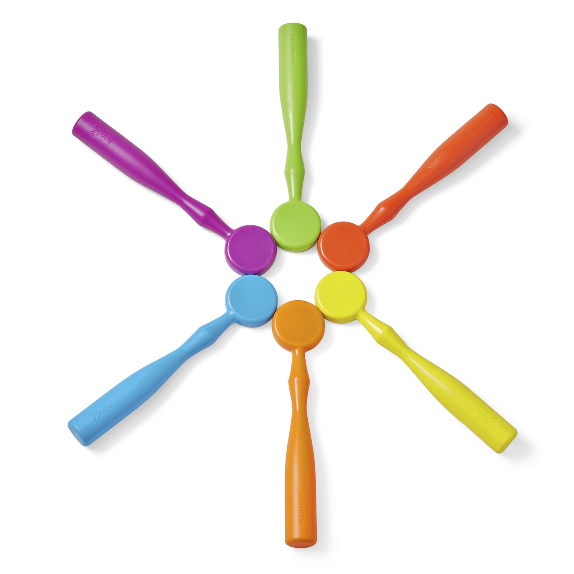 hand2mind Magnetic Wands for Kids, Magnet Wands, Magnets for Kids Science, Magnets with Wand, Magnets for Teaching, Preschool Science, Magnet with Handle, Science Classroom Supplies (Set of 6)