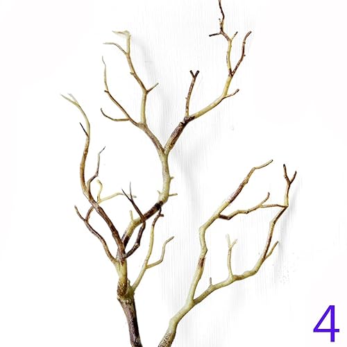 Say Hello Artificial Tree Branch Wood White Plastic Branches Plant for