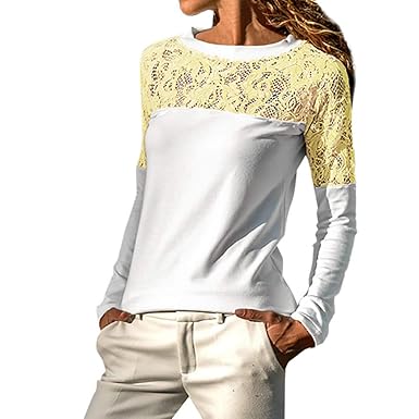 camisetas con encaje mujer