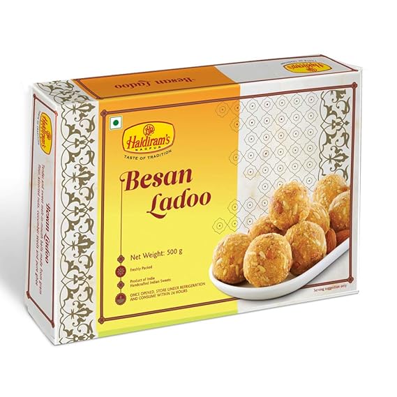 Haldirams Nagpur Besan Ladoo (500 g)