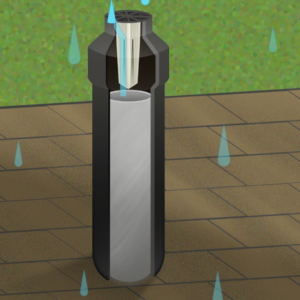 Critter Quitter Plumbing Vent Repair Flashing for 21/2 in Lead