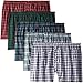 Fruit of The Loom Men's Woven Tartan and Plaid Boxer Multipack (XX-Large (44-46), Assorted Tartan - 5 Pack)