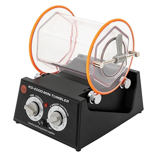 KT-2000 110V 60W 5KG Rotary Tumbler Gold Silver Jewelry Drum