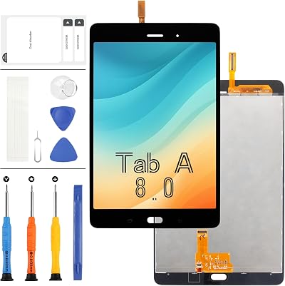 LADYSON 8" LCD Screen for Samsung Galaxy Tab A 8.0 SM-T355 T355 Display Touch