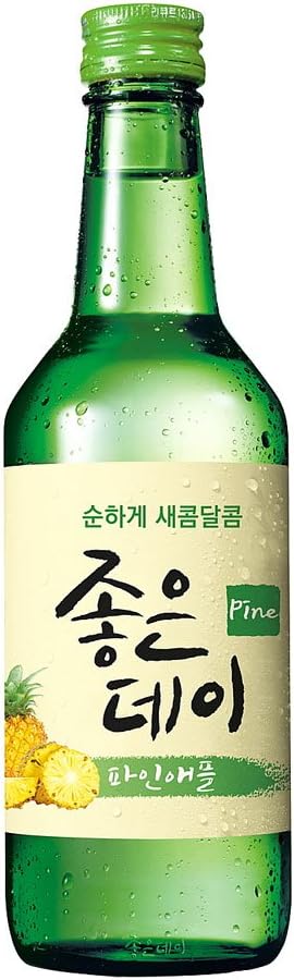 Muhak Good Day Soju Pine-Pineapple Flavour 360ml (13.5% Alc)