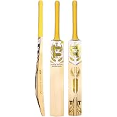 Titan English Willow Divine Cricket Bat Full Size Short Handle Grade 3 Lightweight &amp; Handcrafted for Power and Control Ideal for Club &amp; League Play with Free Hard Leather Ball