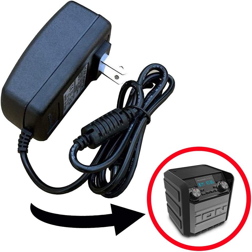 AC DC Power Supply Power Adapter Charger for ION Tailgater Express