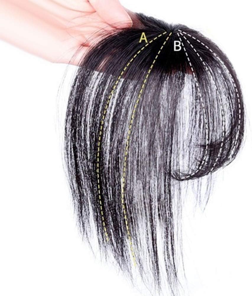 zhenleisier Fashion 3D Air Fringe Ultra-Thin Seamless Fake Bang Wig Hair Extension Hairpiece Daily Party Cosplay Natural Looking Wig Natural Color