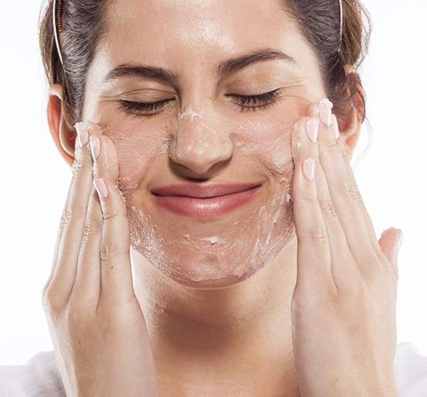 FARMHOUSE FRESH FACE EXFOLIATOR, SUGAR FACE SCRUB, GENTLE EXFOLIATING FACE CLEANSER WITH SHEA BUTTER. ONE FINE DAY FLAWLESS FACE POLISH. 6 FL OZ
