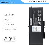 Oyomba 68Wh GJKNX 93FTF Laptop Battery for Dell Latitude 5280 5480 5490 5580 view 2