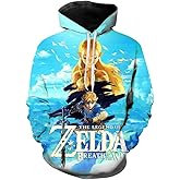 Cosplay Life Legend of Zelda Breath of The Wild Twilight Princess Kangaroo Pocket Cosplay Hoodies - Unisex Pullover Sweaters