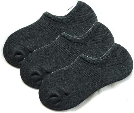 Amazon Co Jp 靴下 レディース くるぶしソックス 夏新品 女性靴下 蒸れない 脱げにくい 1足 3足セットフットカバー レディース ショートソックス 靴下セット 可愛い 人気 スポーツソックス ダークグレー三対 ワンサイズ Taodeli ホーム キッチン