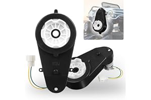 VENSHUN 12V Kids Ride On Car Gearbox 12V 30000RPM Motor 2Pcs Powered Wheels Electric Motor Gearbox Motorcycles High Speed RS550 Drive Engine Match Kids Ride On Toys Car Motors