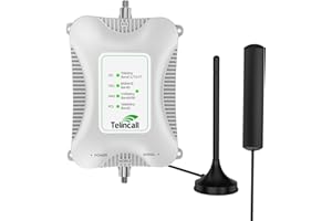 Cell Phone Booster for rv, Car, SUV, Cell Signal Booster Car Compatible All Canadian Carriers-Bell, Telus, Rogers, Fido Etc, 