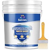 Polyurethane 1 Gallon Wood Finish Water Based Polyurethane Clear Gloss Wood Protection Polyurethanes Waterproof Coating, Fast Dry Polyurethanes Sealant Easy Clean Up