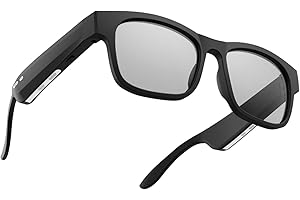 GELETE Smart Glasses Bluetooth Sunglasses for Men Wireless Bluetooth Headset IPX4 Waterproof Compatible with Smart Phones Easy to Make Phone Calls and Listen to Music Polarized Lenses