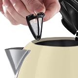 Russell Hobbs Stainless Steel Electric Kettle 20415 1.7 L Cream view 5